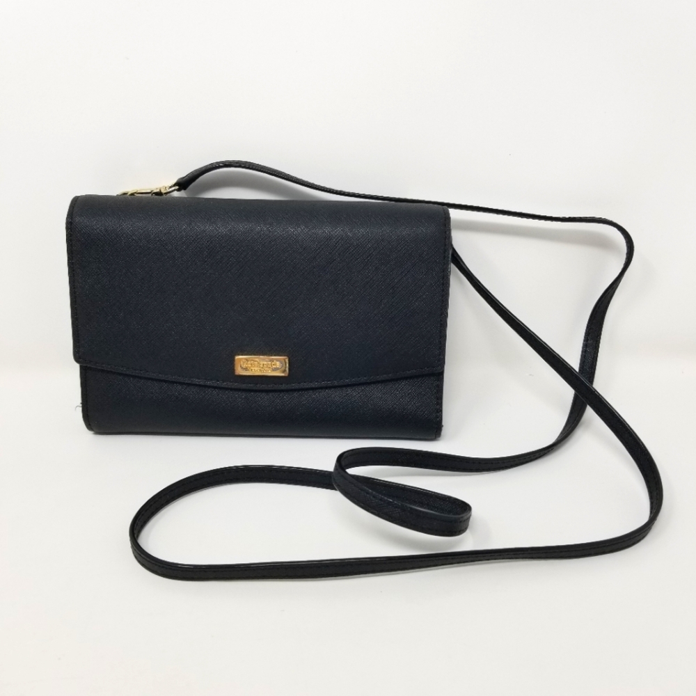KATE SPADE Black Wallet Crossbody Bag Shoulder Bag Wallets